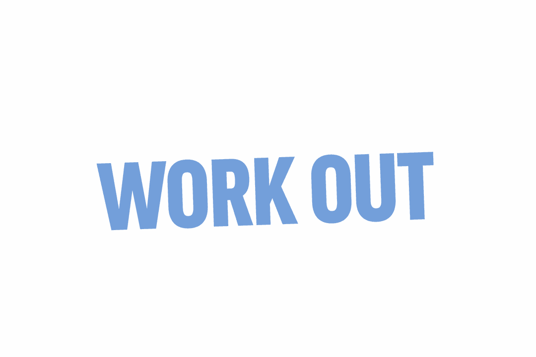 Transparent Fitness Motivation Text Design Saying Work Out