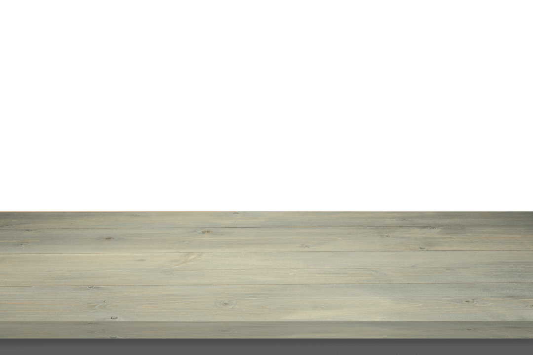 Wooden Floor on Transparent Background for Natural Designs