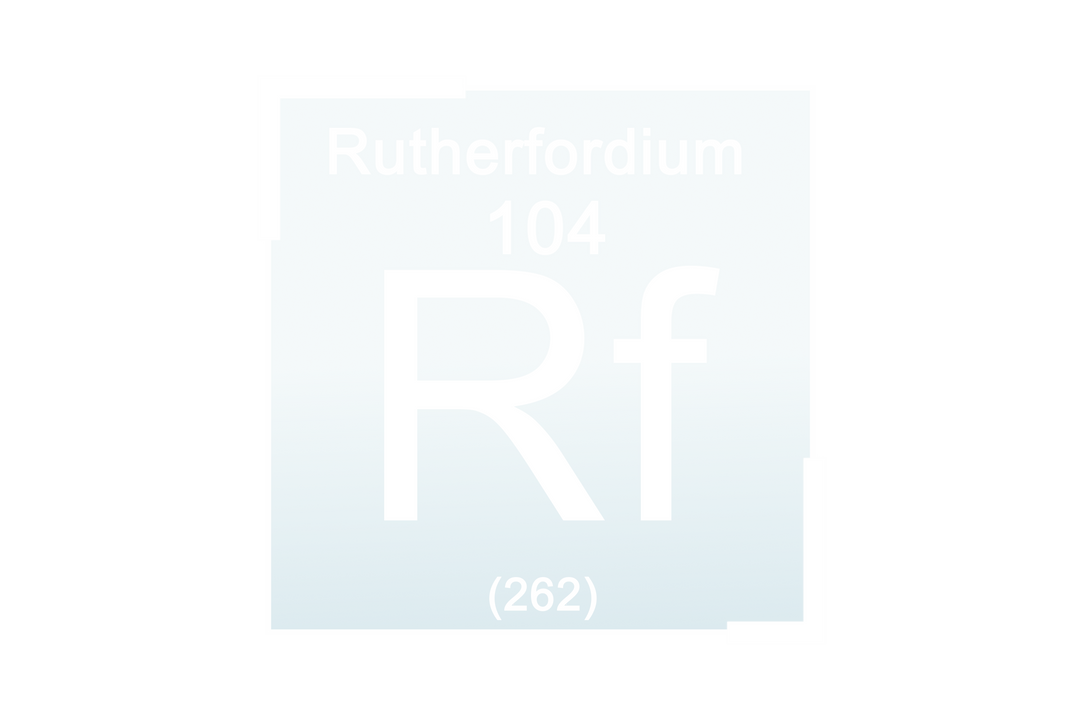 Rutherfordium Element Tile Retro Digital Style on Transparent Background - Download Free Stock Images Pikwizard.com