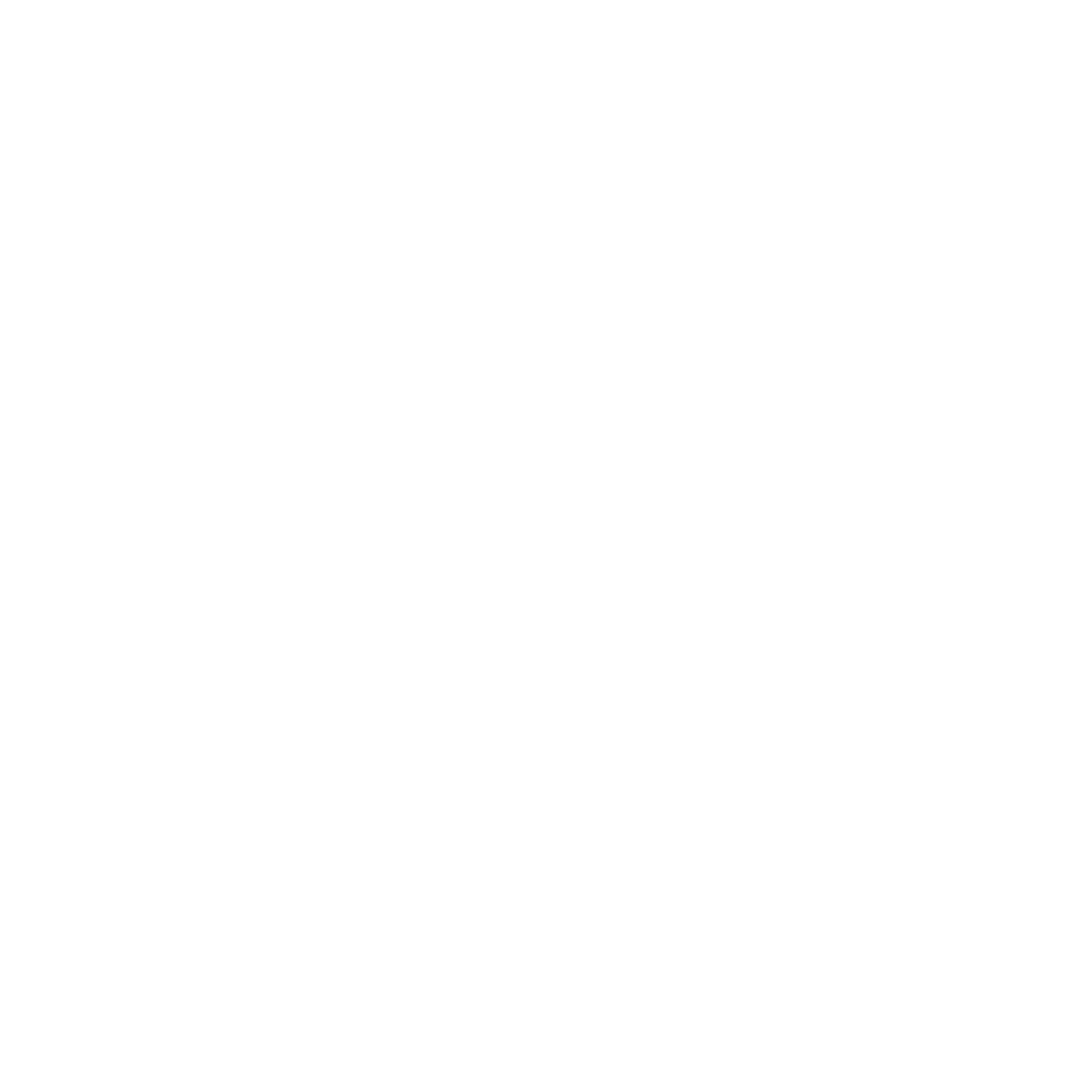 Abstract White Star Illustration Multisided Shape on Transparent