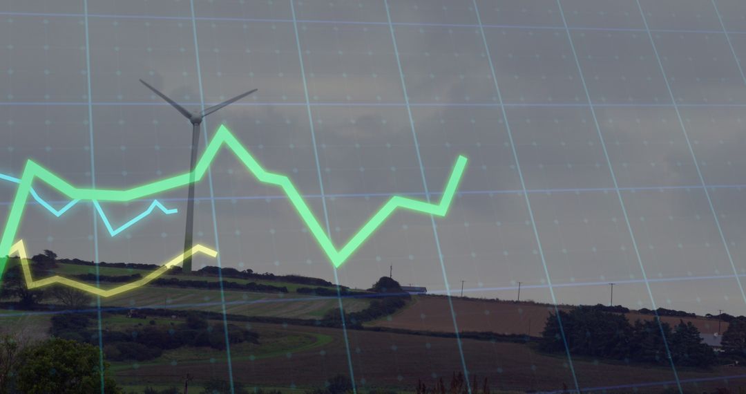 Wind Turbines and Financial Graph Fusion