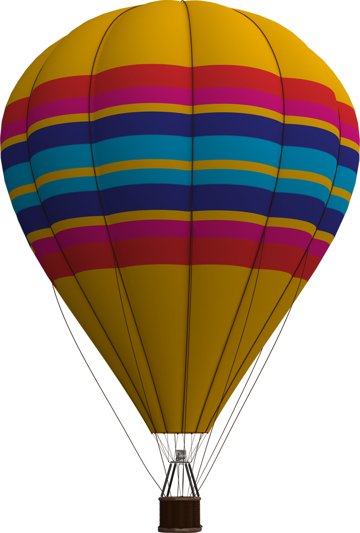 Colorful Air Balloon on Transparent Background, Balloon Adventure Transport - Download Free Stock Images Pikwizard.com