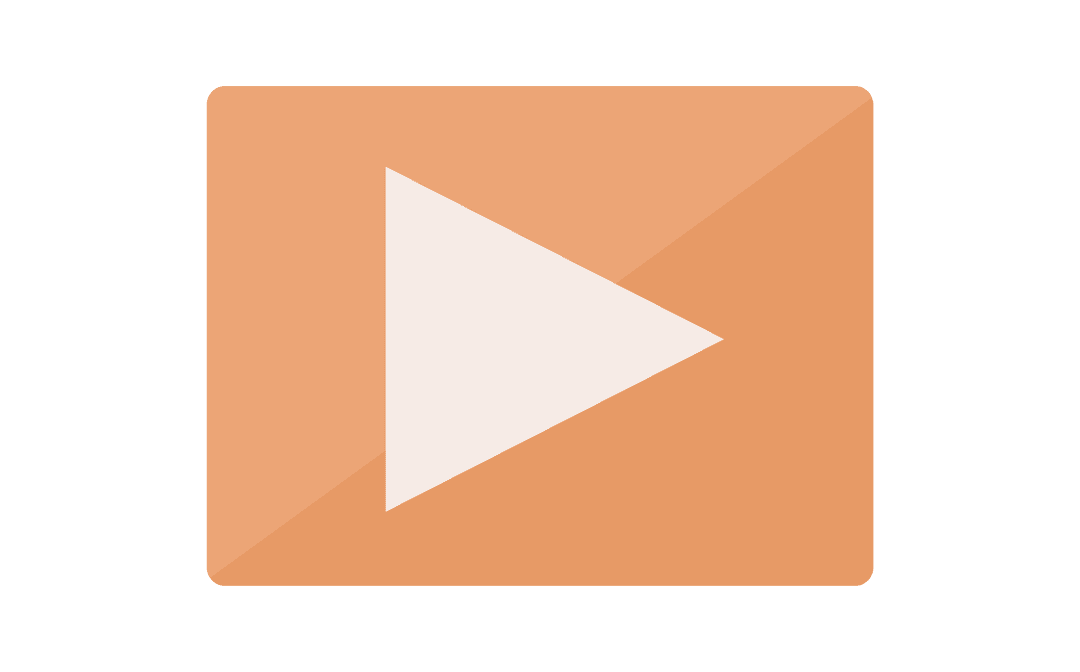 Orange Play Button Icon on Transparent Background for UI Design - Download Free Stock Images Pikwizard.com