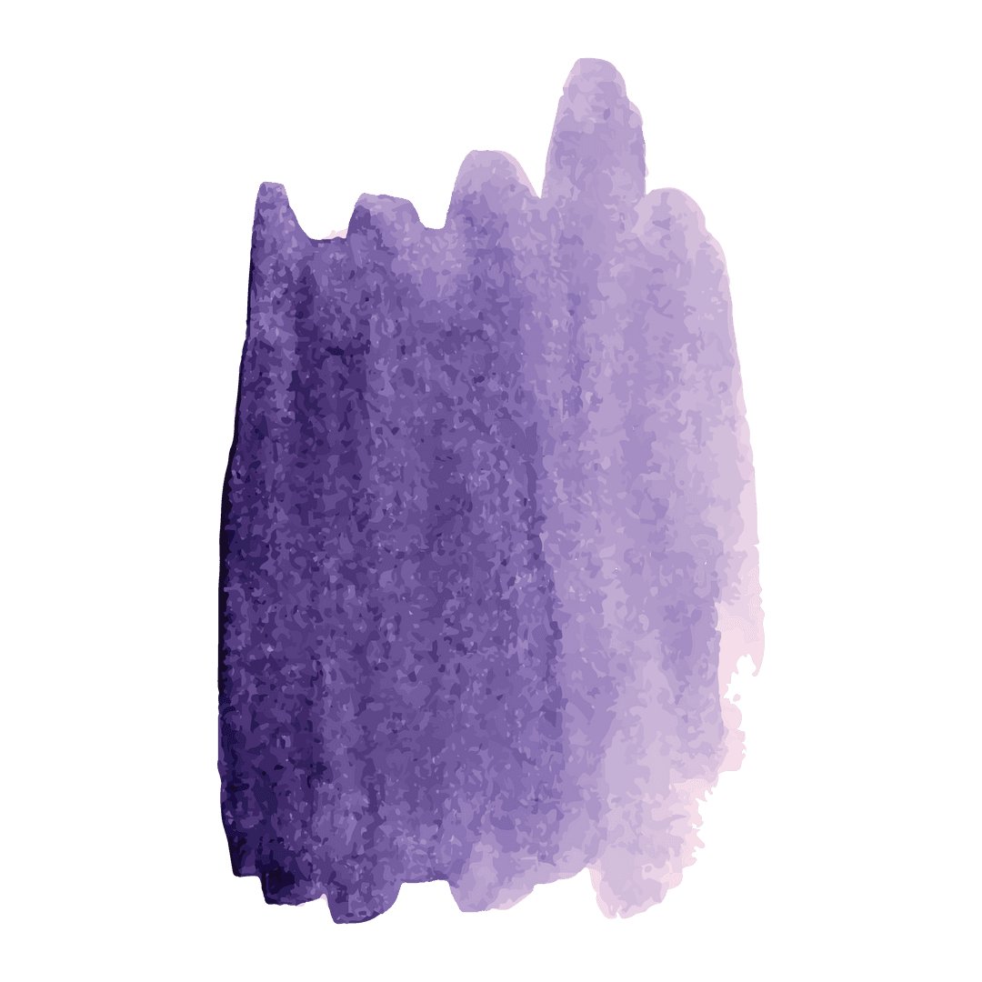 Purple Abstract Brush Stroke Transparent Background