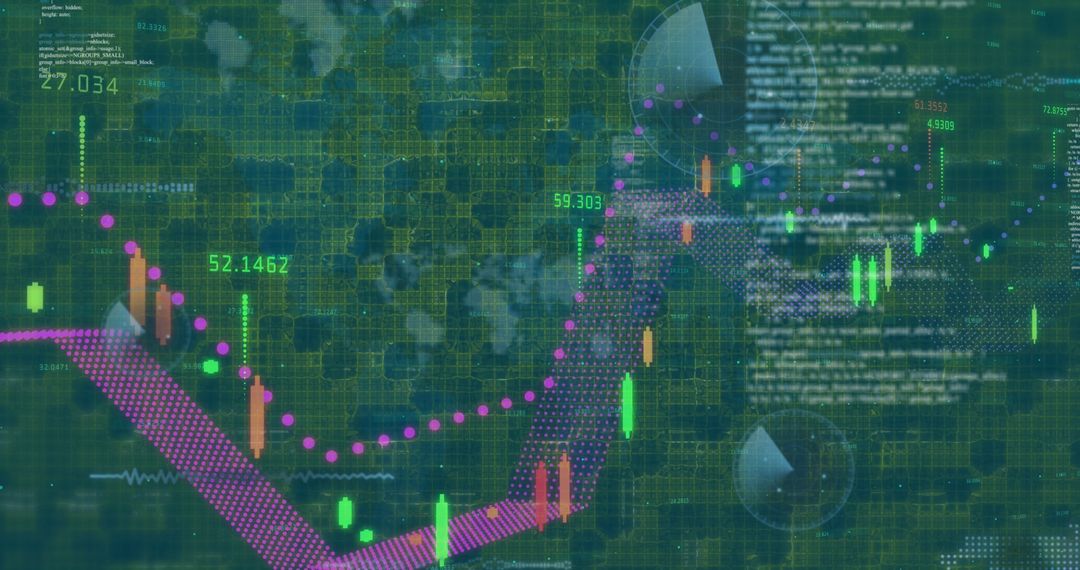Digital Interface Displaying Data Analytics in Real-Time