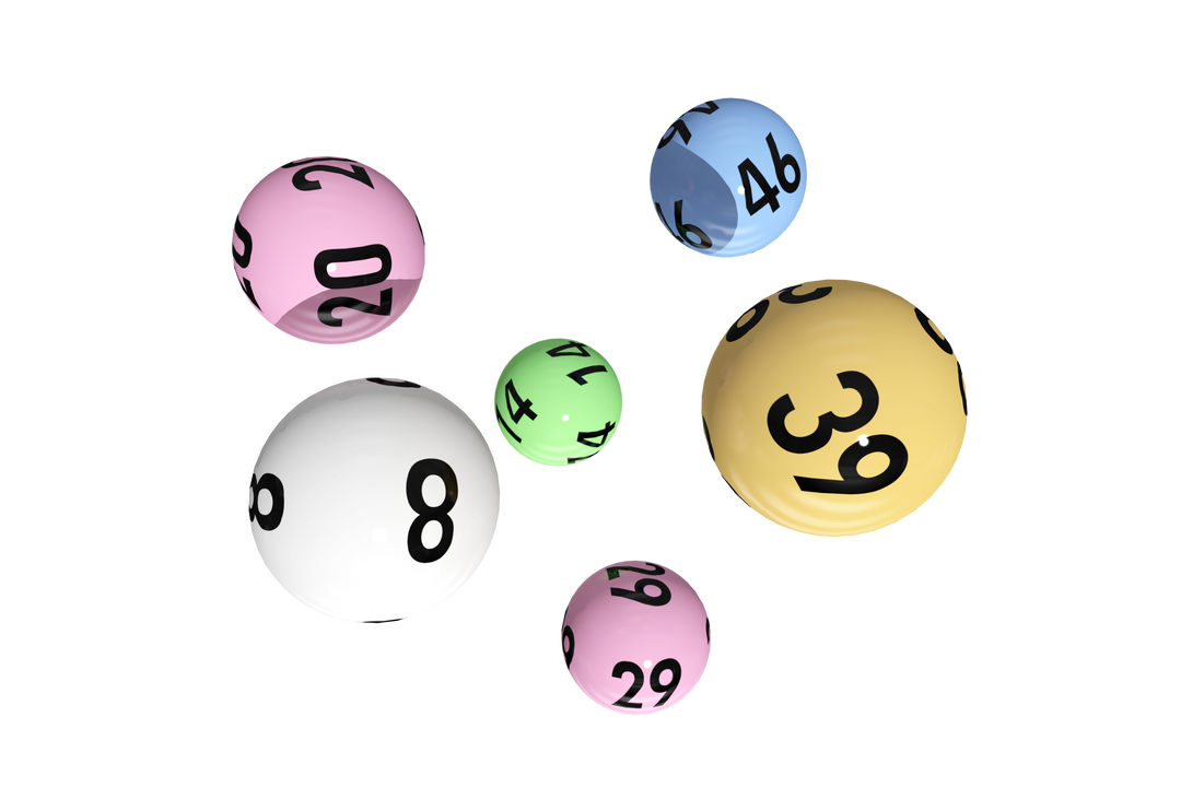 3D Transparent Colorful Bingo Lottery Balls Floating on White Background - Download Free Stock Images Pikwizard.com