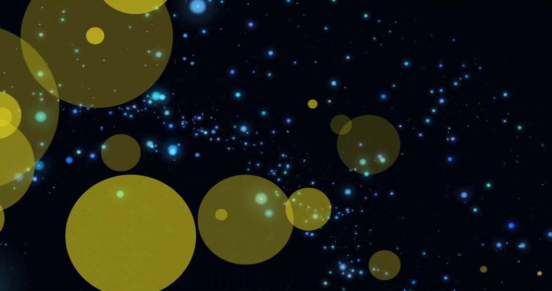 Glittering Christmas Lights with Snowfall Effect