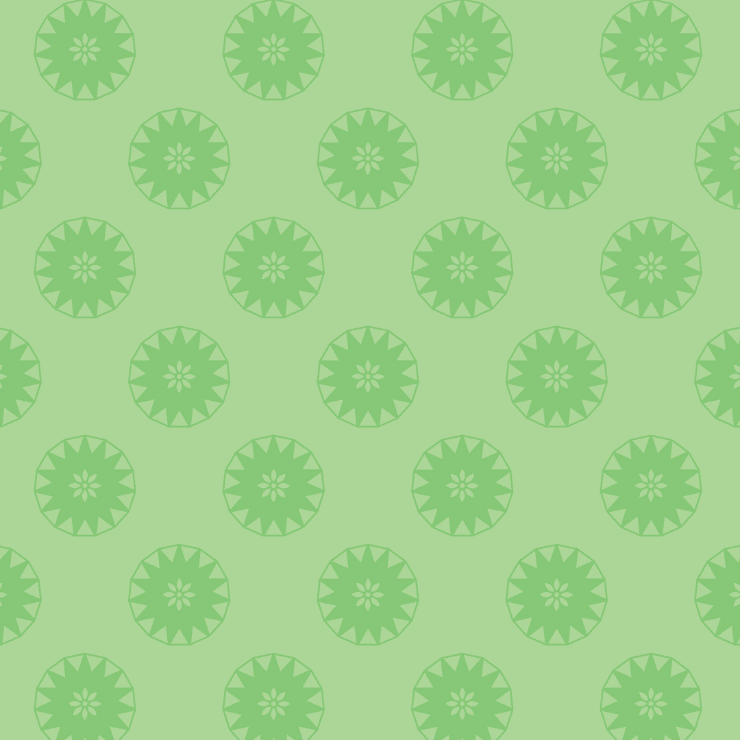 Green Geometric Shapes on Transparent Pistachio Green Background