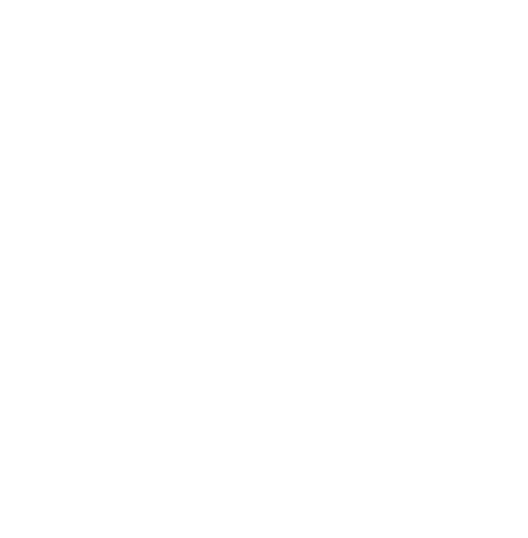 Hexagon White Outline with Dashed Border on Transparent Background