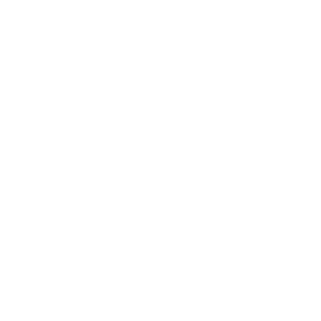 Intricate Christmas Snowflake Design on Transparent Background