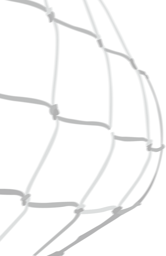 Transparent Sports Net Close-up Illustration in Abstract View