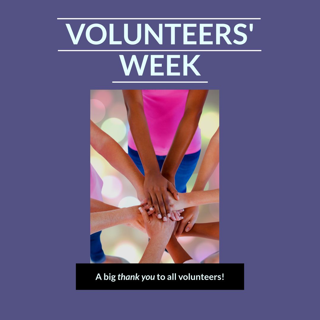 Teamwork Celebration During Volunteers' Week