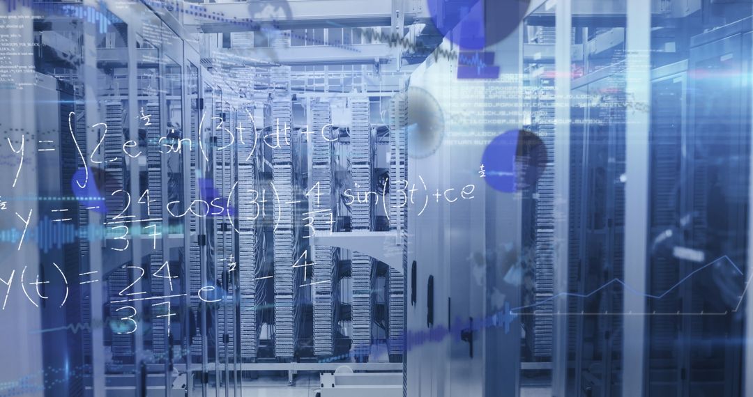 Data Matrix and Mathematics in Technological Server Room
