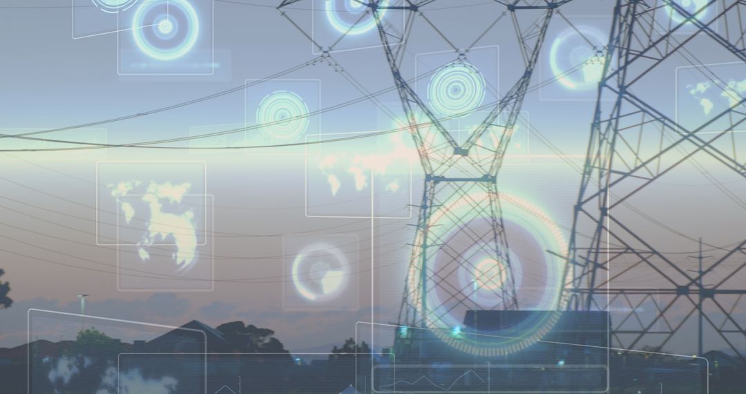 Digital Transformation in Energy Sector with Infographics