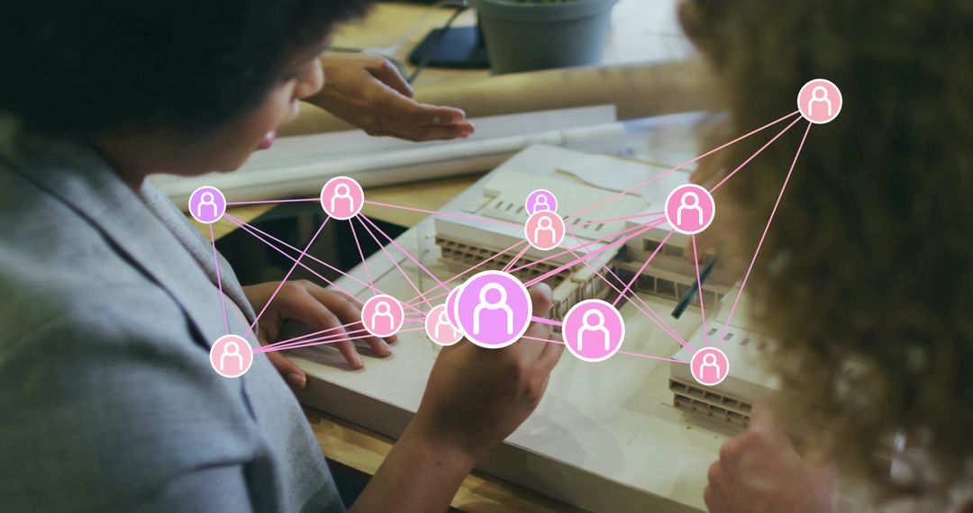 Architects Collaboratively Planning with Digital Network Overlay