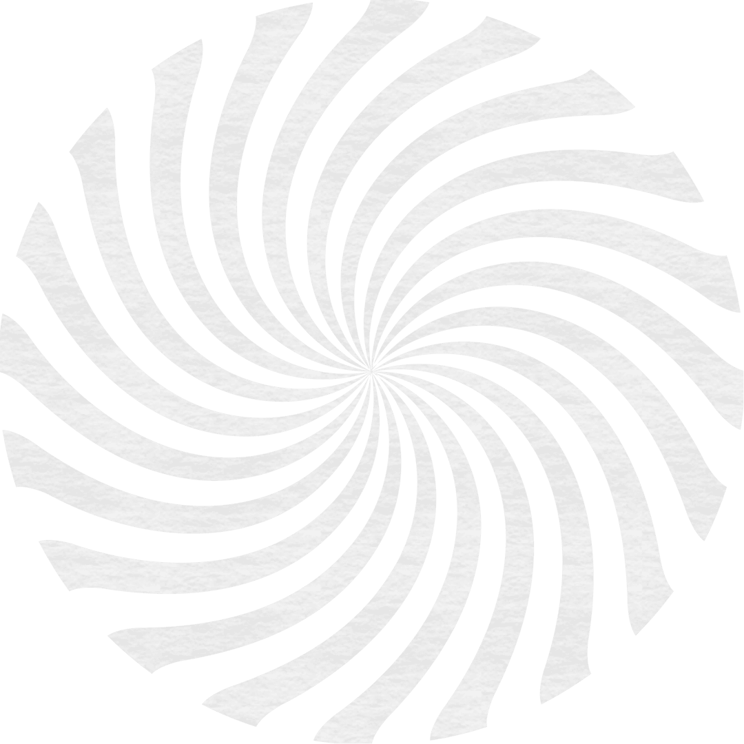 Abstract Spiral Shape on Transparent Background