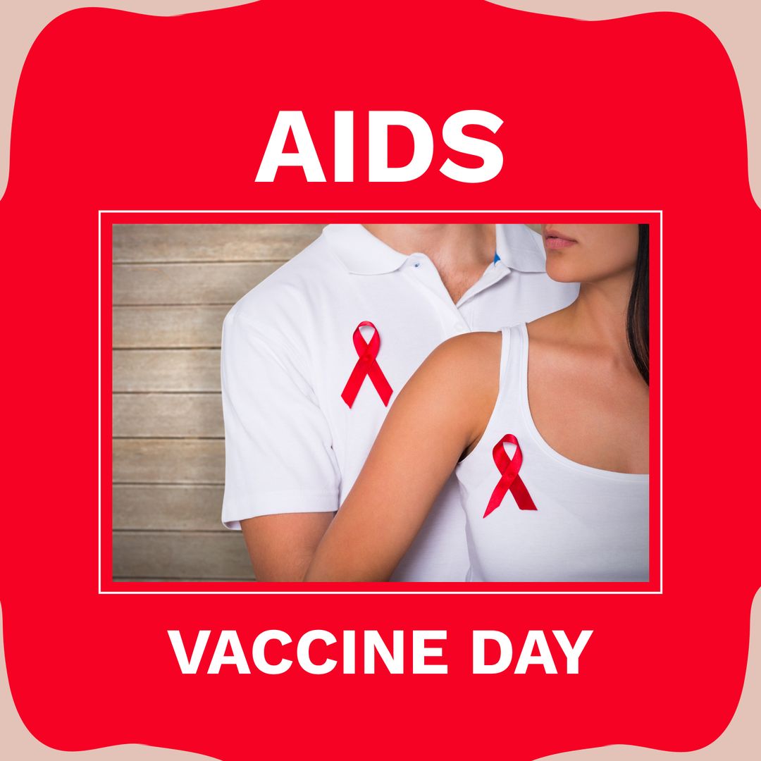 Red Ribbon Awareness on AIDS Vaccine Day