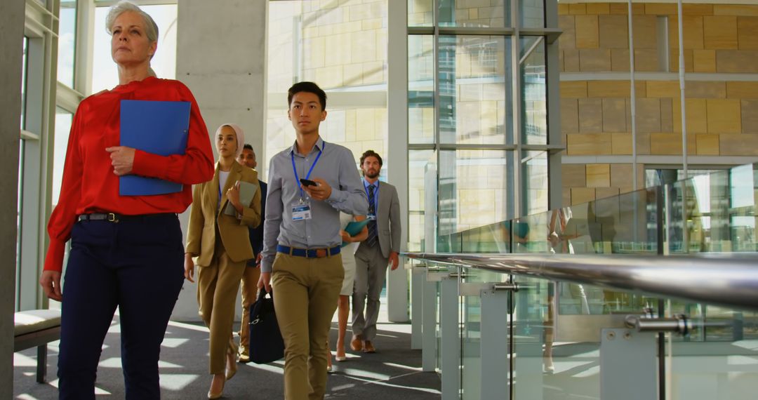 Diverse Business Team Attending Office Seminar