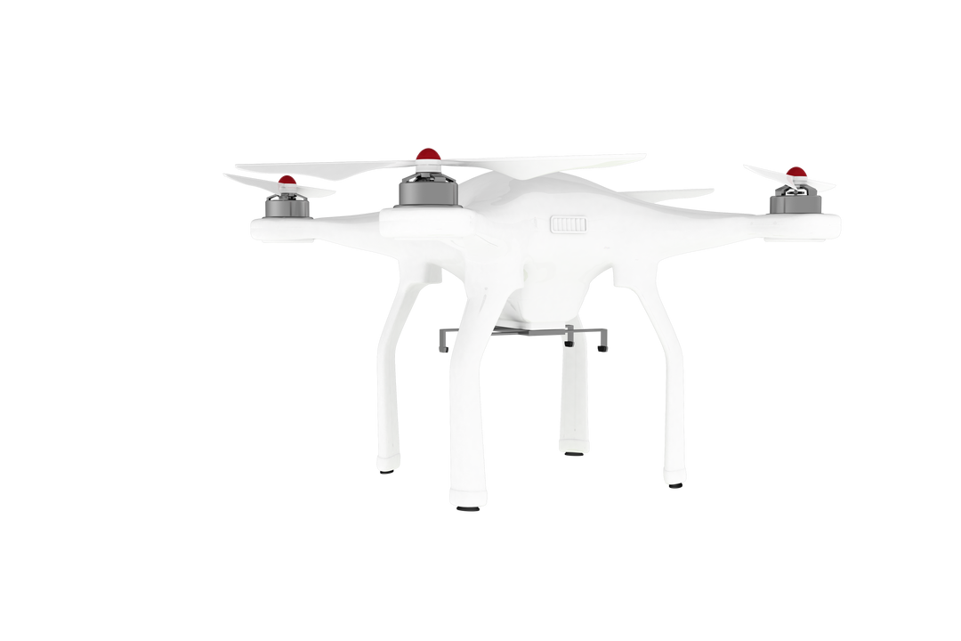 Transparent Background White Drone Flying Digital Illustration - Download Free Stock Images Pikwizard.com