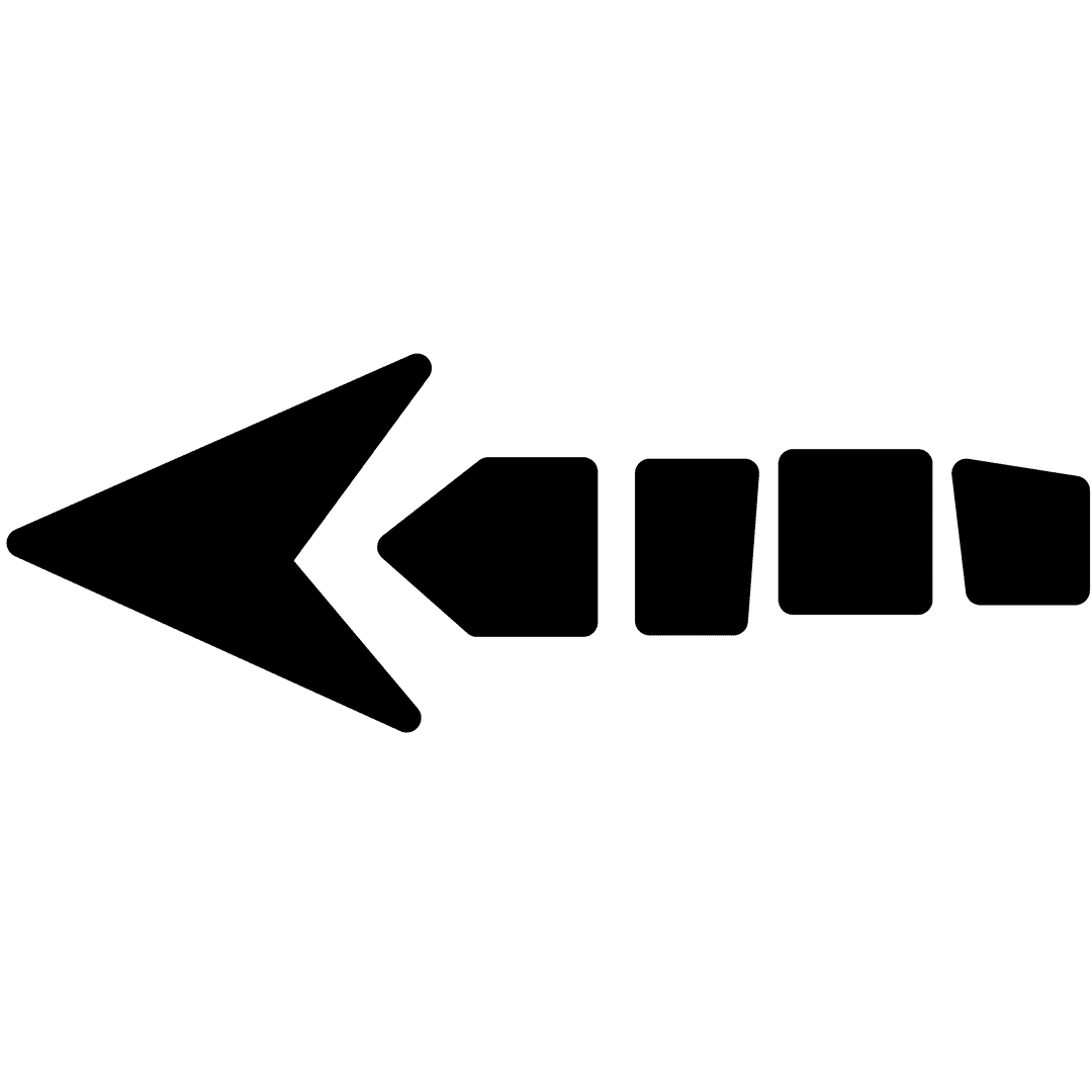 Seamless Geometric Arrow Design on Transparent Background