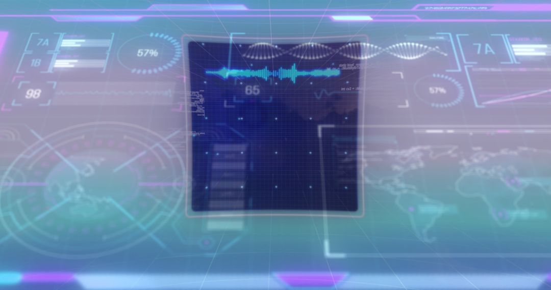 Digital interface with dynamic data and global connectivity