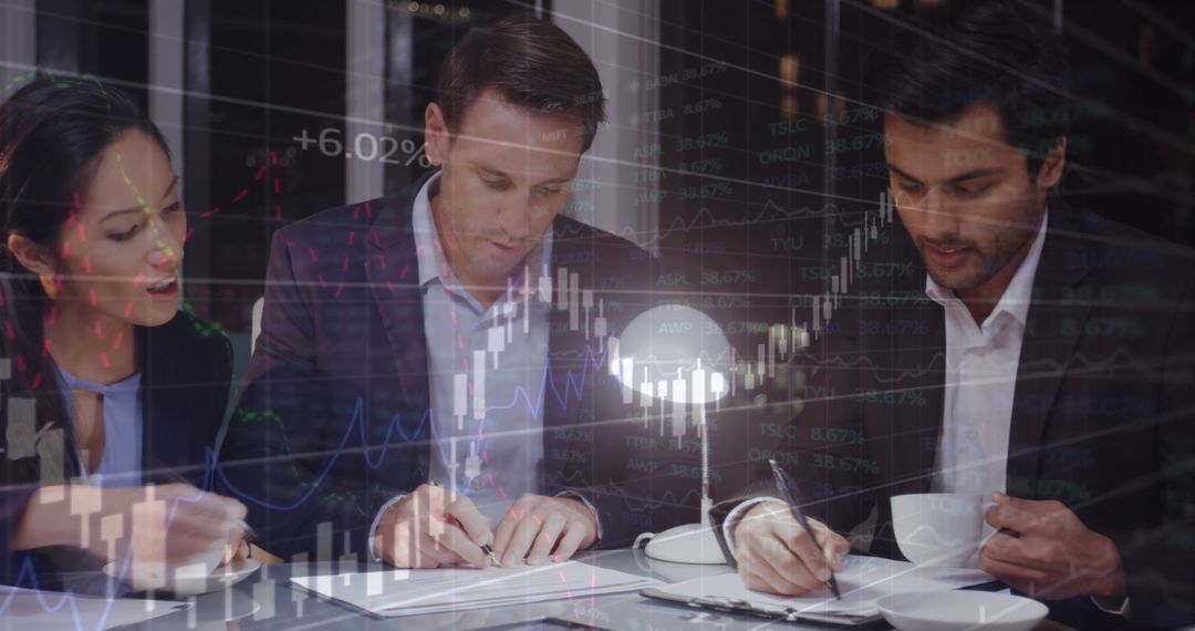 Collaborative Business Planning with Financial Data Analysis Overlay