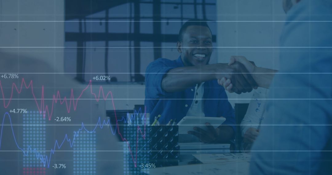 Business Professional Excellence with Data Insights Visualization