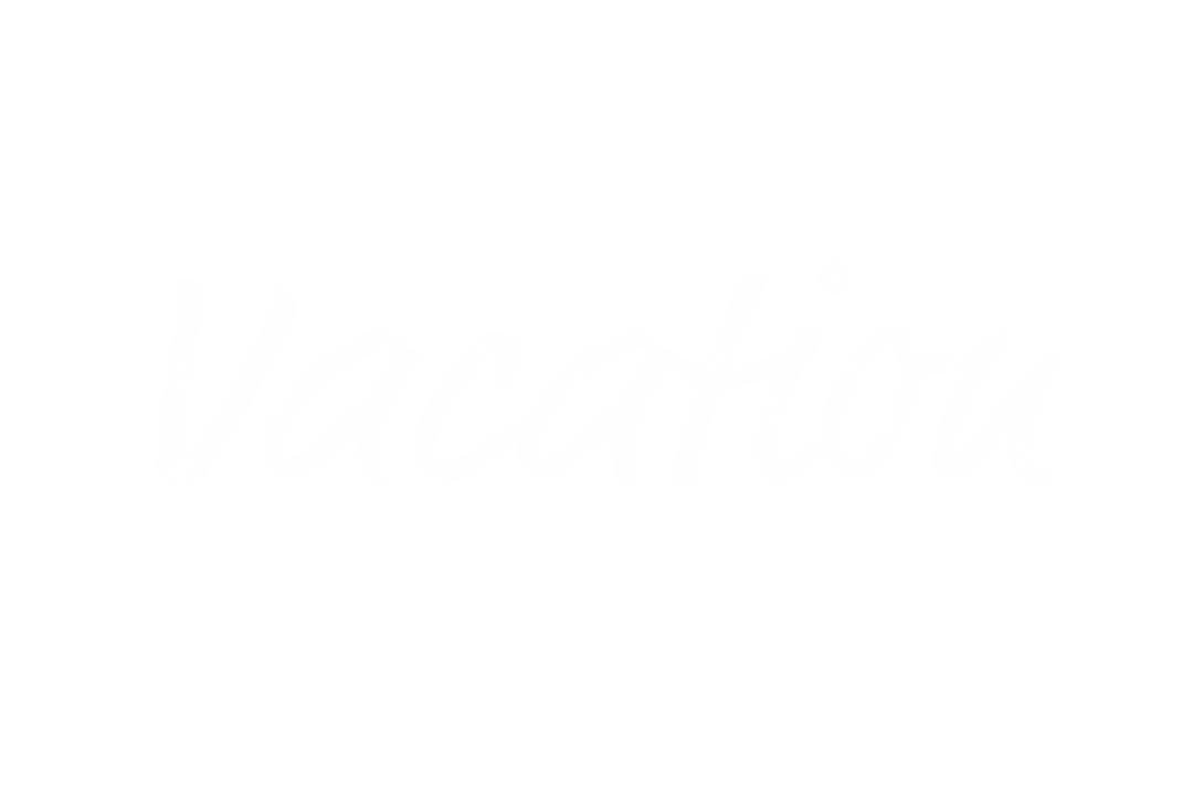 Transparent Vacation Text Vector for Digital Use