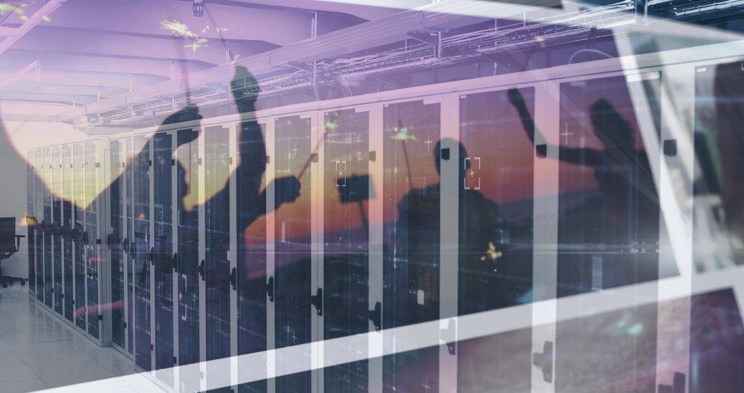 Secure Data Center with Invisible Global Connectivity Overlay