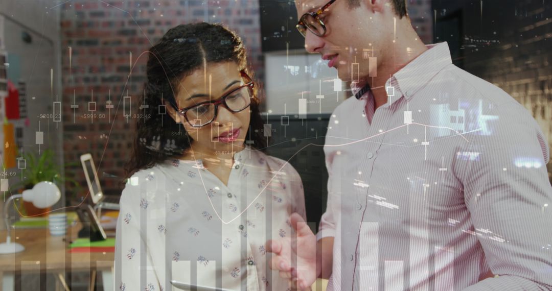 Collaborative Analysis with Overlayed Financial Data