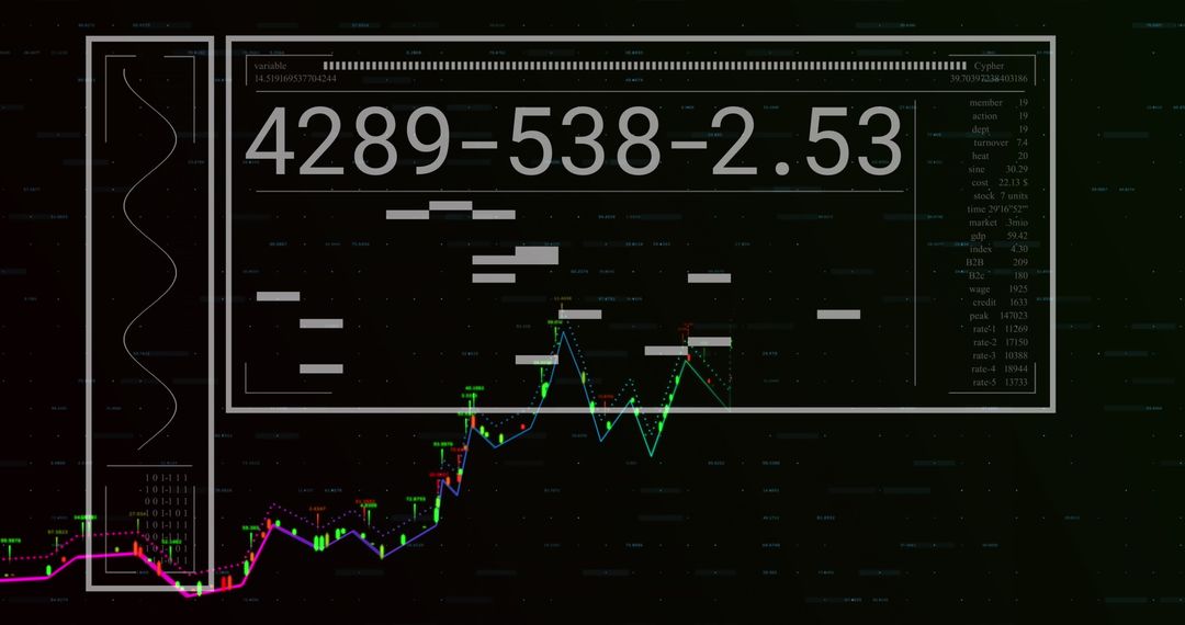 futuristic digital graph with dynamic data visualization - Free Images, Stock Photos and Pictures on Pikwizard.com