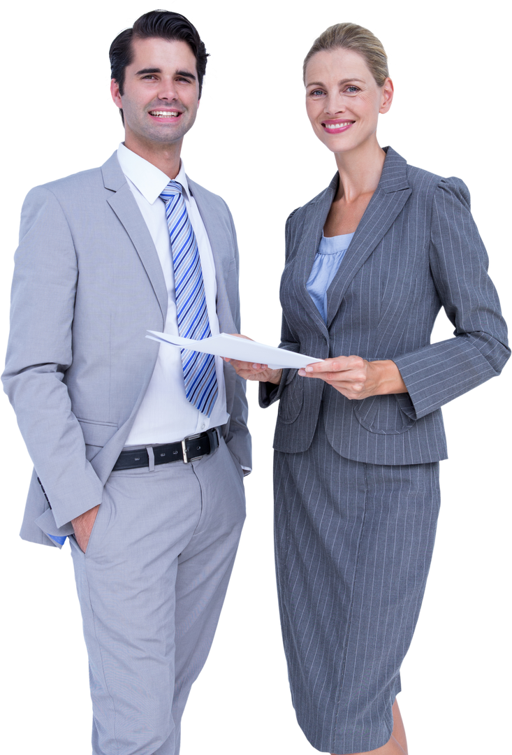 Transparent Confident Business Team Smiling - Download Free Stock Images Pikwizard.com