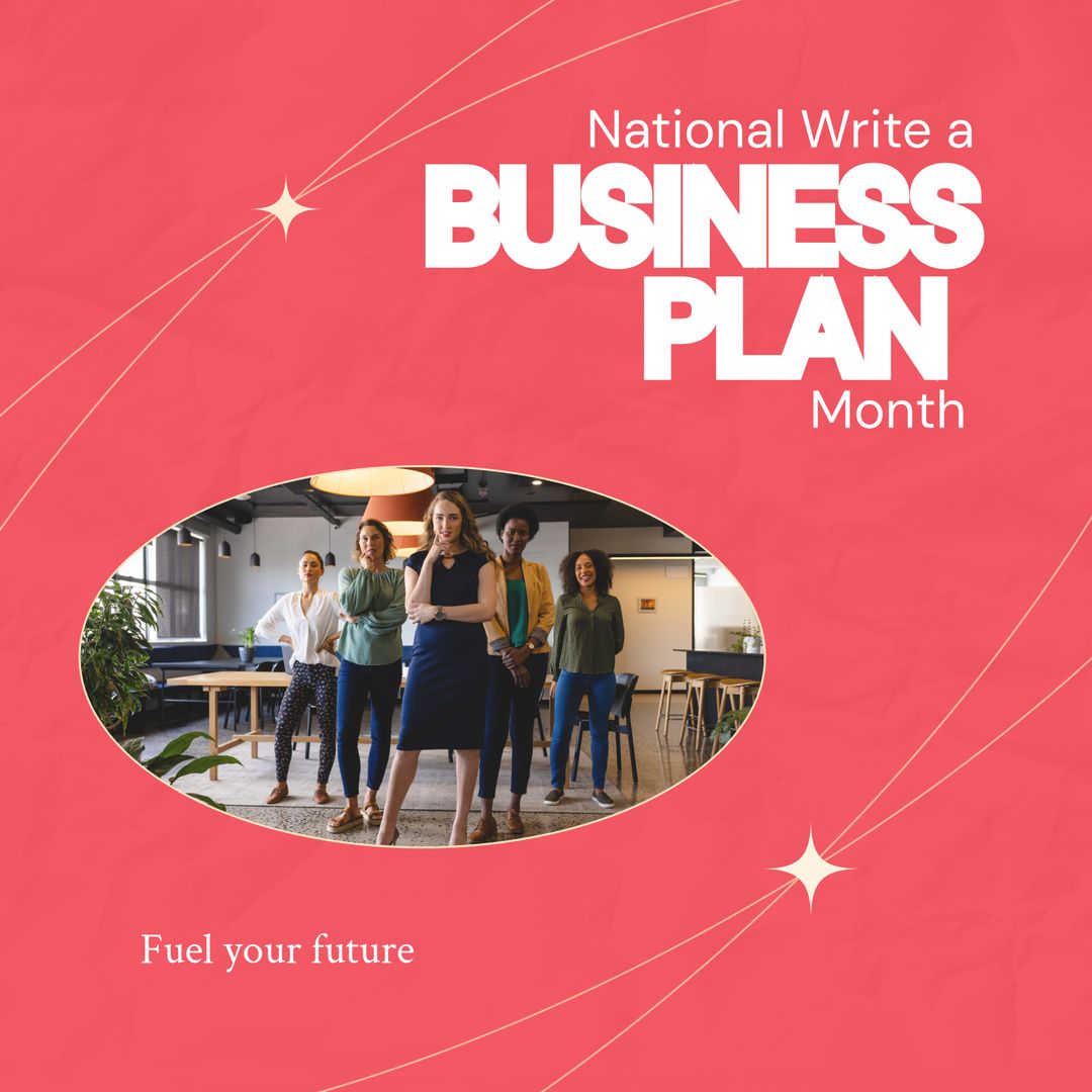 Celebrating National Write a Business Plan Month with Diverse Team