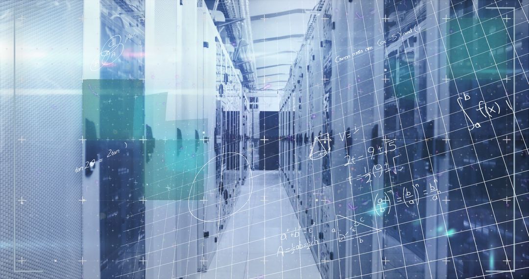 Mathematics and Technology in Modern Server Room