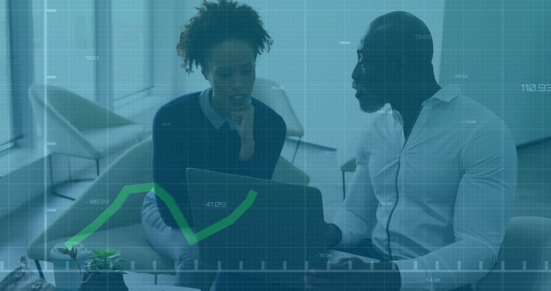 Collaborative Financial Data Analysis in Modern Office