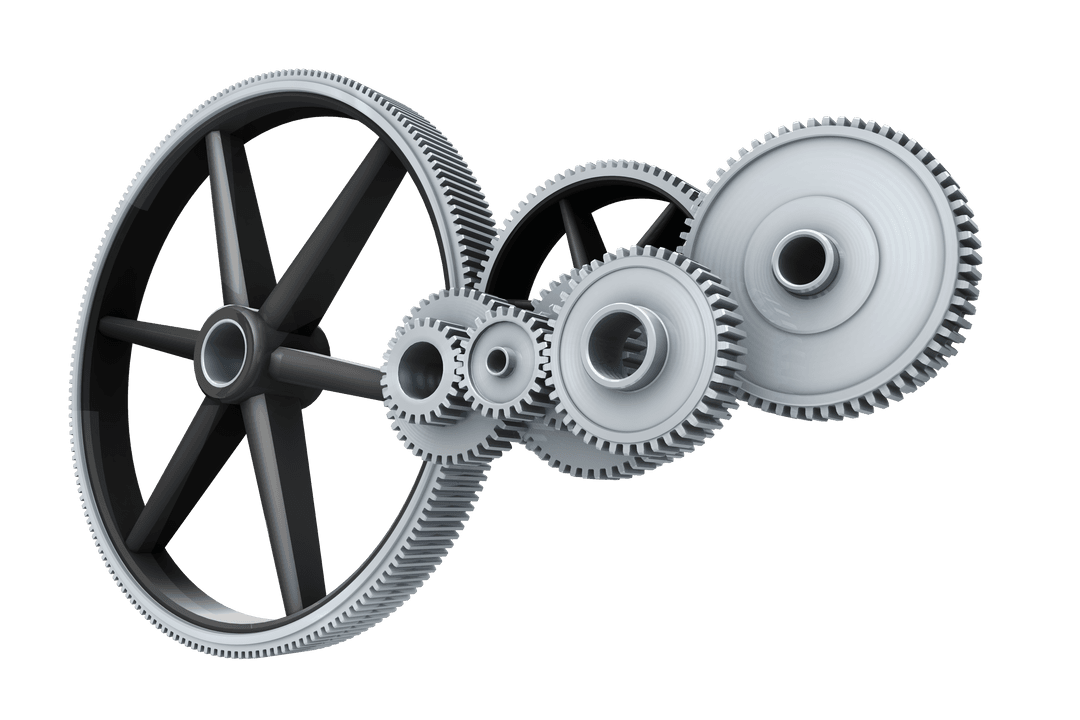 Transparent Cogs and Wheels Interlocking Mechanism - Download Free Stock Images Pikwizard.com