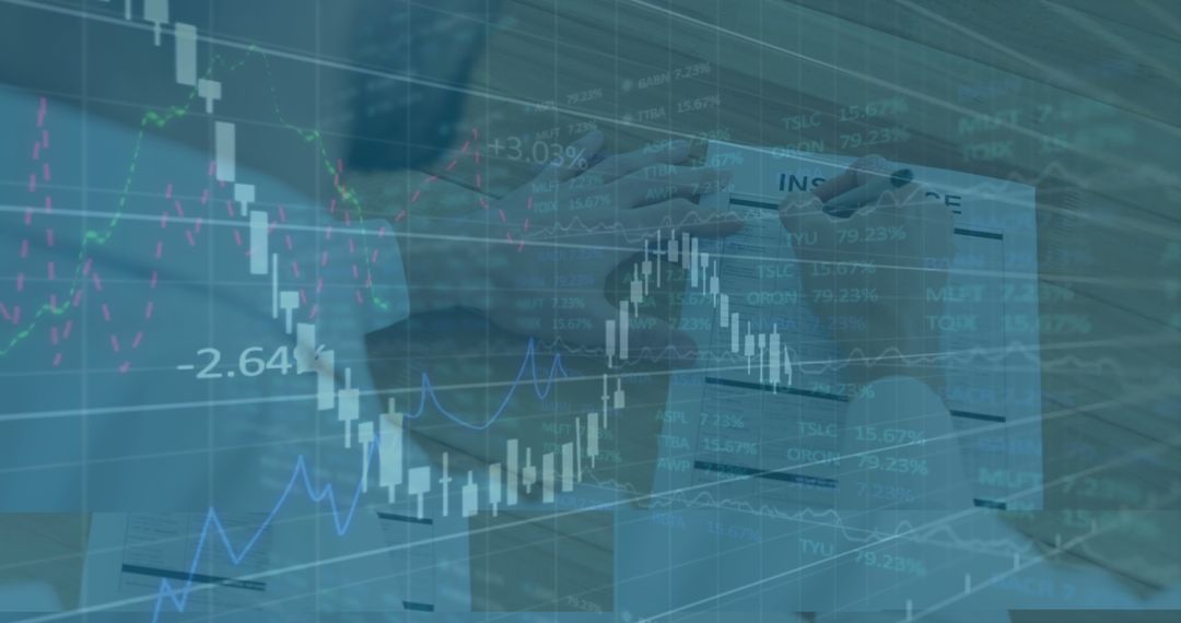 Financial Data Analysis with Graphs Showing Market Trends - Free Images, Stock Photos and Pictures on Pikwizard.com