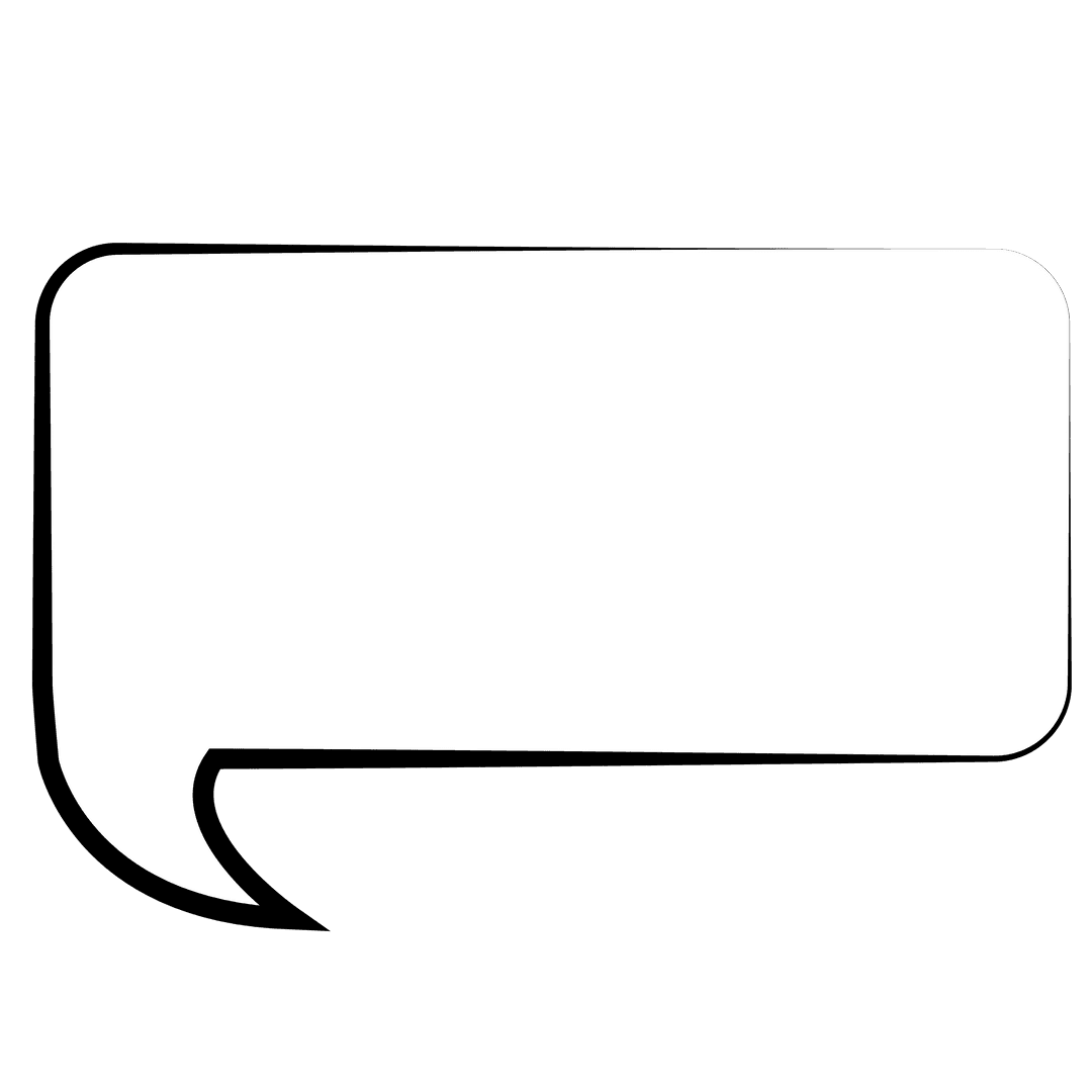 Transparent Speech Bubble with Emphasis on Communication