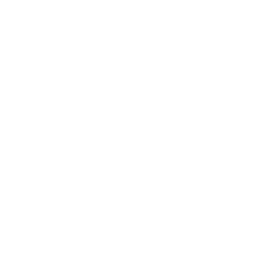Minimalist White Wallet Icon on Transparent Background