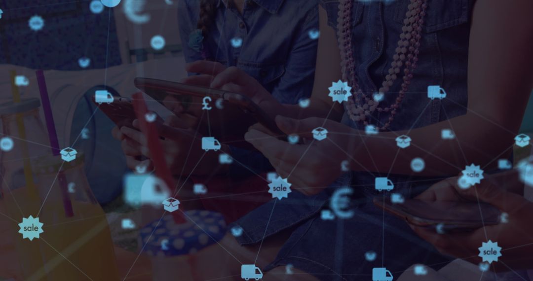 Global Networking Modern Connectivity with Technology Devices