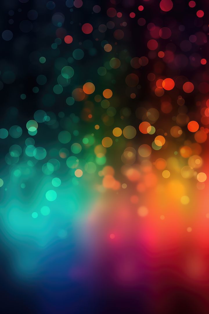 Vibrant Abstract Bokeh Lights Background - Free Images, Stock Photos and Pictures on Pikwizard.com