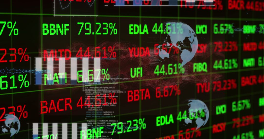 Dynamic Stock Market Display with Live Financial Data