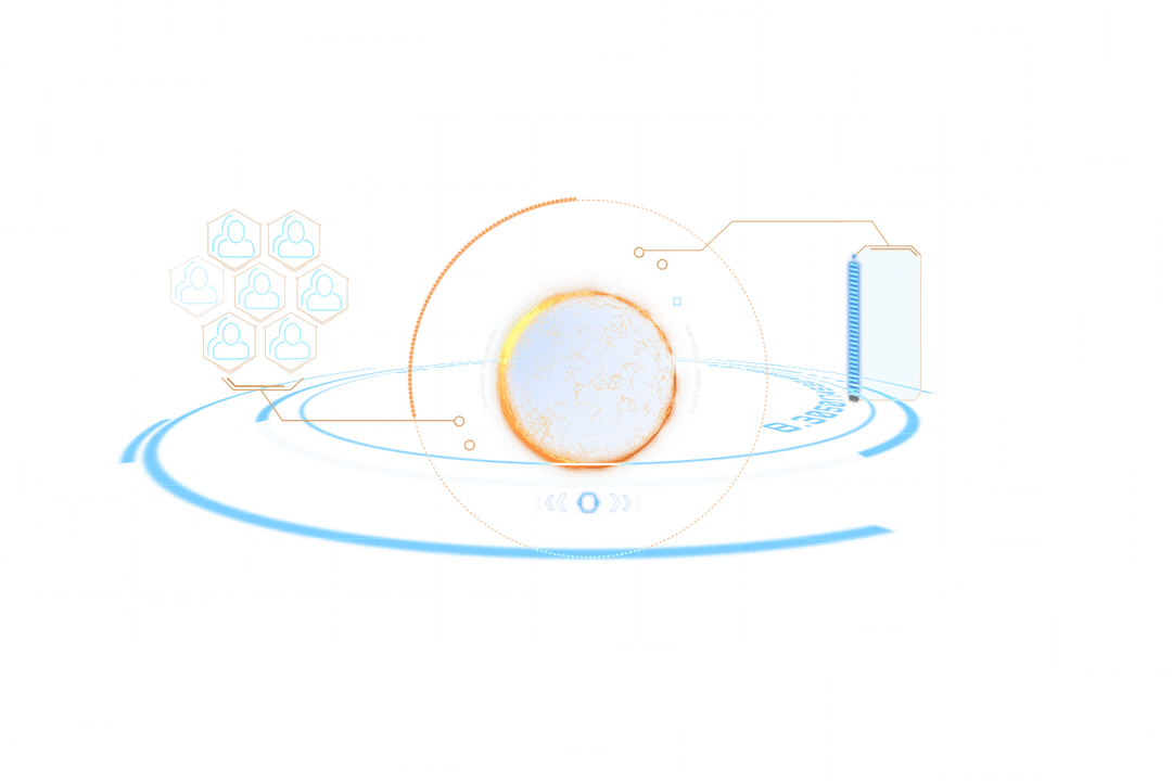 transparent digital interface with electronic circle patterns - Download Free Stock Images Pikwizard.com