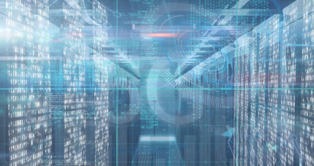 Futuristic 5G Data Processing in a Server Room