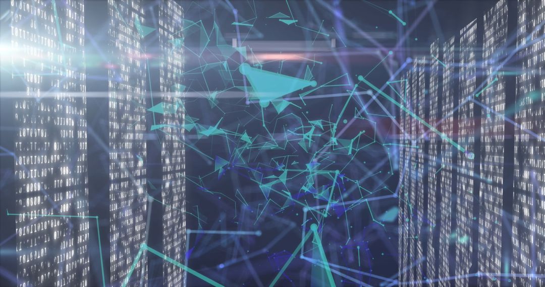 Abstract Digital Network in Virtual Data Center