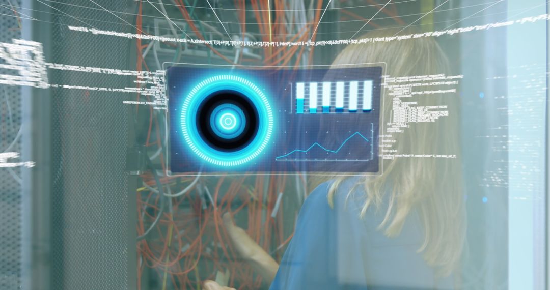 Digital data processing in server room environment
