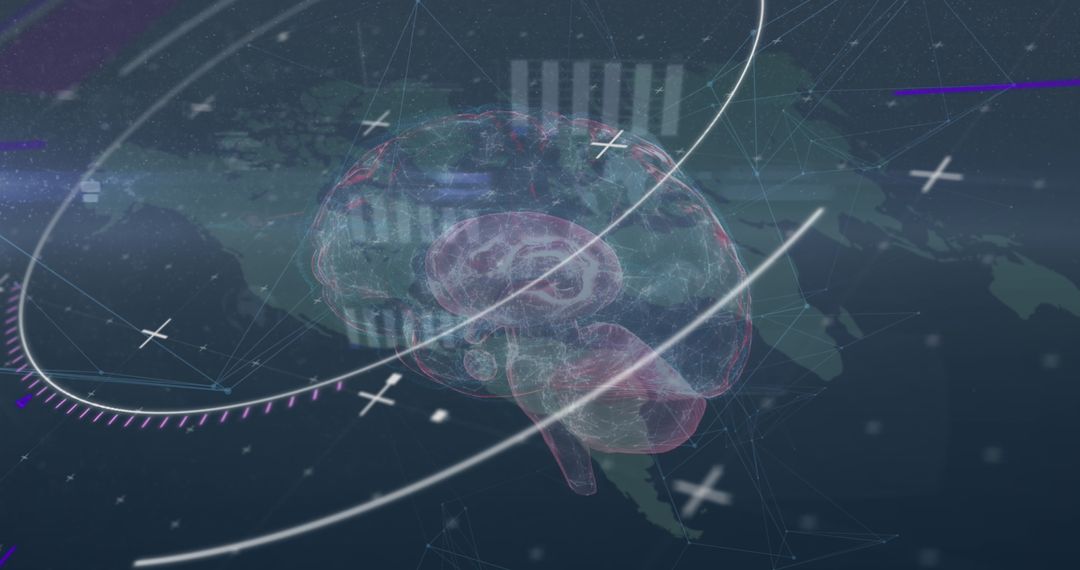 Visualizing Cybersecurity and Global Communication Concepts