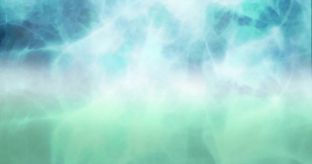 Abstract Ethereal Wisps on Blue Background