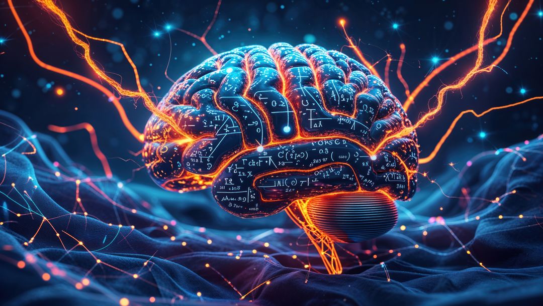 Futuristic Brain with Neural Currents and Mathematical Equations
