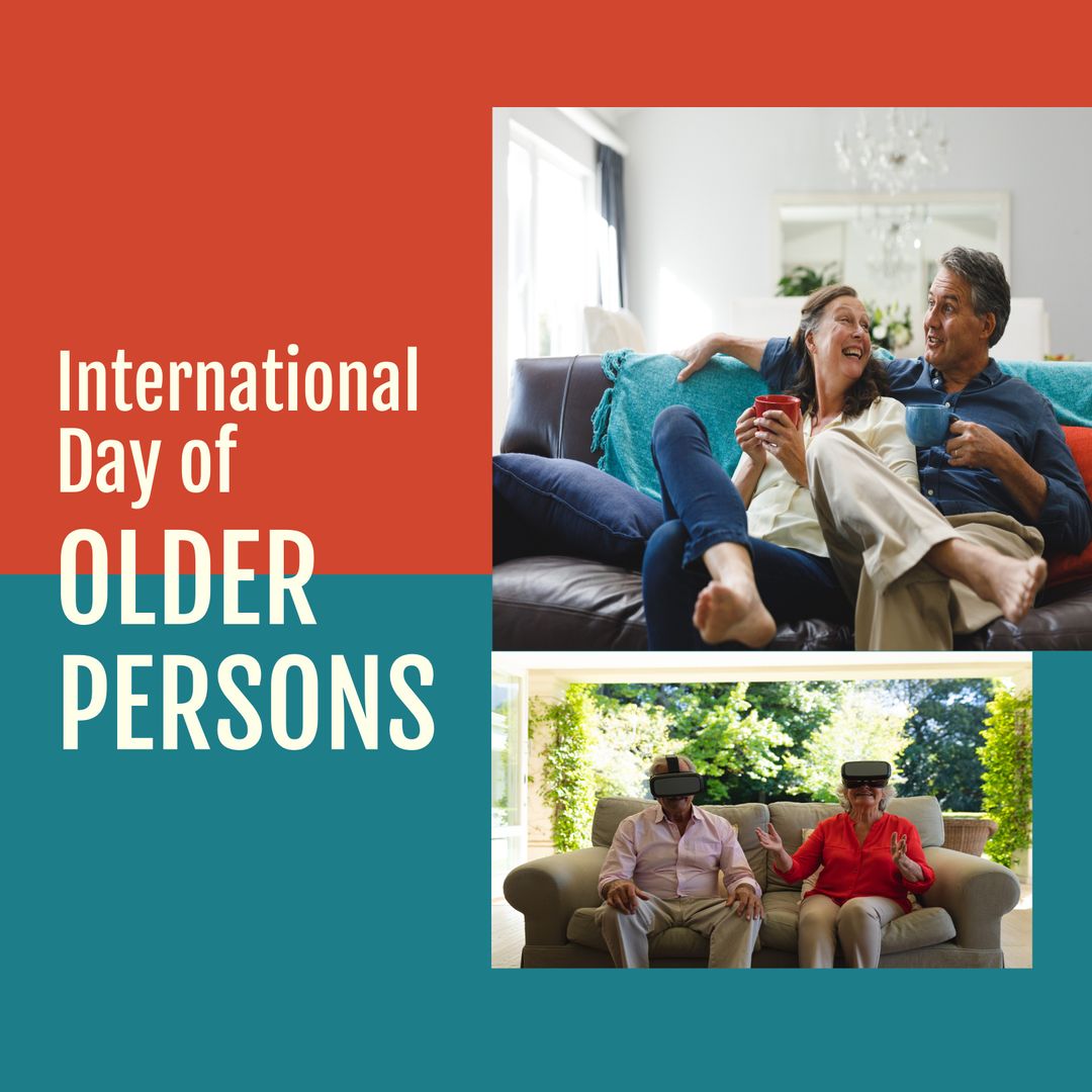 Enjoying International Day of Older Persons with Laughter